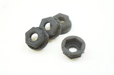 3D Wheel Hex Adapters for 12mm to 14mm (3.7mm offset) MIP Drag Clod TXT-1 Imex