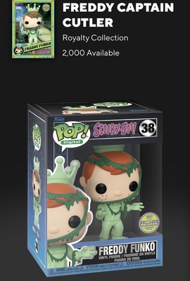 funko pop scooby doo Freddy Funko 