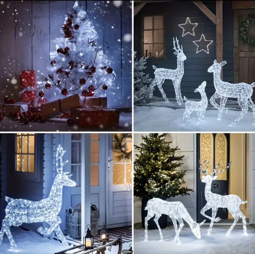 Outdoor Solar String Lights Fairy Garden Decorations Home Party Lamp 100-300LED