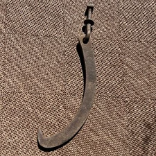 Antique Rustic Logging Grabbing Hook Farm Ranch Collectible 19 in