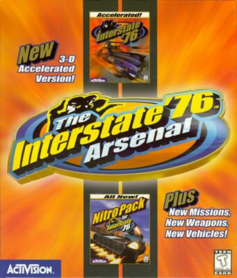 Interstate '76 Arsenal PC Game 1998 Nitro Pack Included