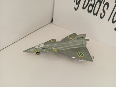 Zylmex AJ-37 VIGGEN Fighter Bomber Plane Saab Swedish Air Force Diecast 