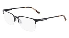 New Nautica N-7327 005 Matte Black Eyeglasses 56/18/145