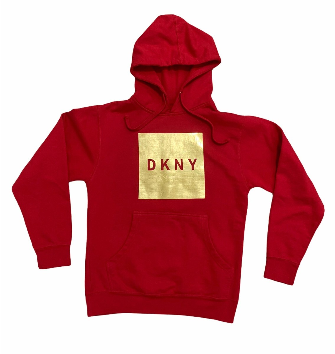 DKNY Unisex Hoodie Sweatshirt Hoodie -Size XS (Red)NWT