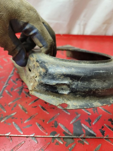 1987 Honda TRX70 Rear Chain Guard Assembly - Picture 5 of 11