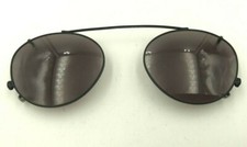 Vintage Esprit ET9924 46 Black Metal Oval Clip-On Sunglasses Frames Hong Kong