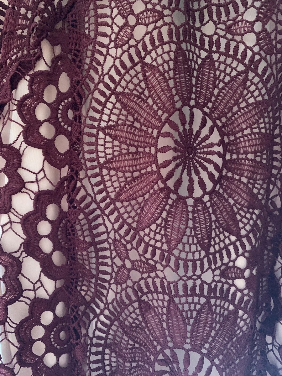 Burgundy Francesca's dress | eBay