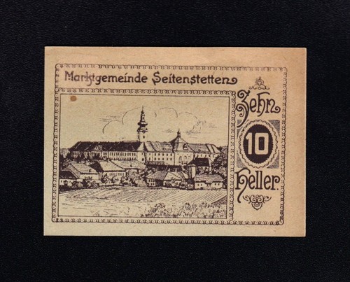 F.C. AUSTRIA , 10 HELLER 1920 , S/C- ( AUNC ) . - Imagen 2 de 2