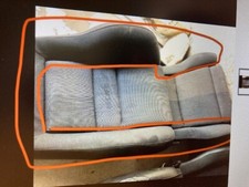 Recaro Ls-c Upholstery Seat Kit Parts Black Leather