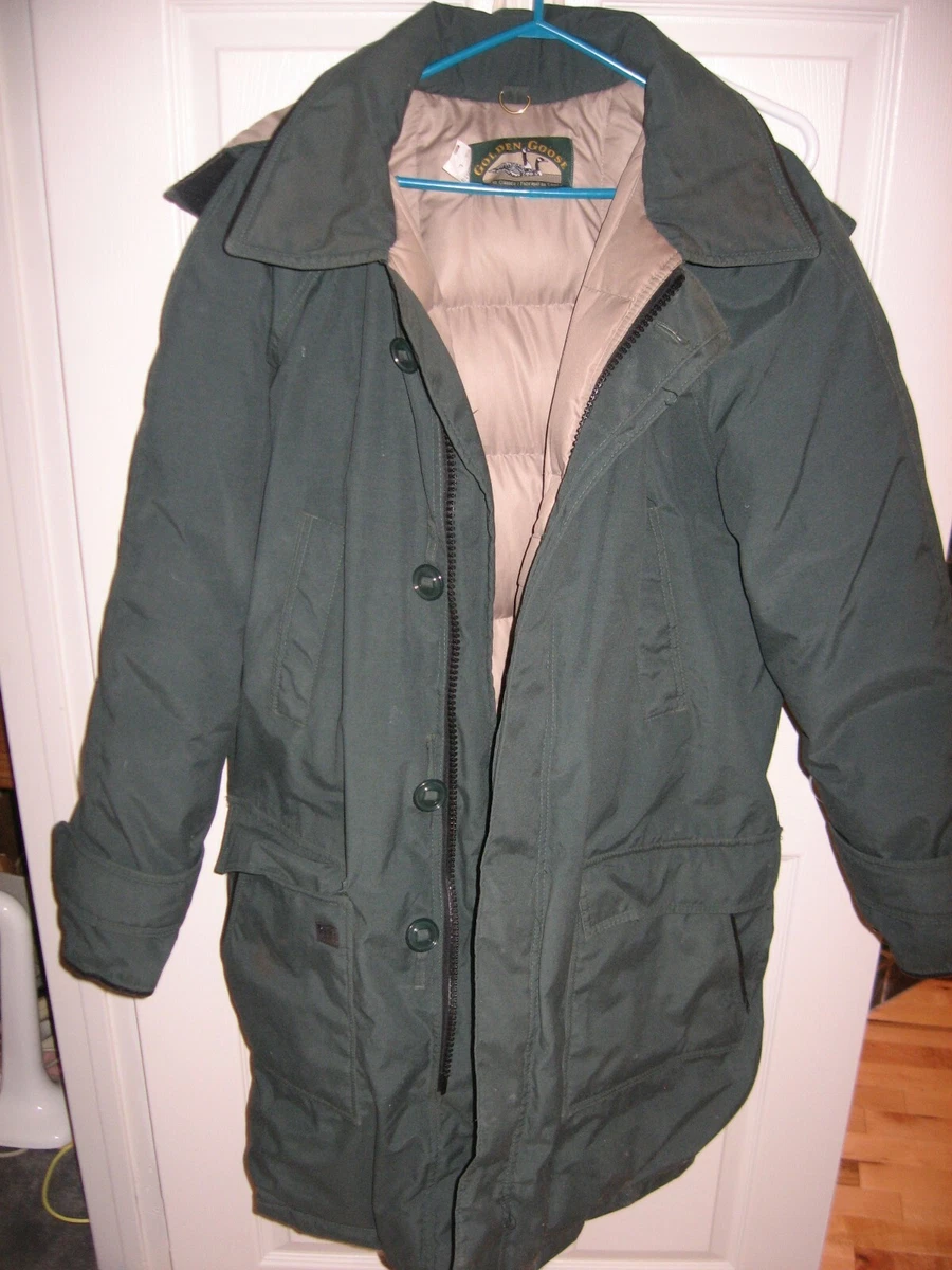Golden shop goose jacket