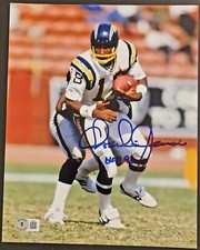 Charlie Joiner Autographed 8x10 Photo w/ Beckett COA - Los Angeles Chargers