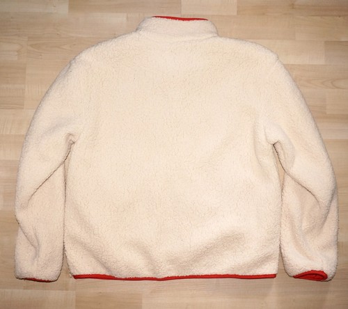 LEGO for TARGET Light Ivory Cream Sherpa Fleece Zip-Up Jacket MEDIUM - Picture 10 of 11