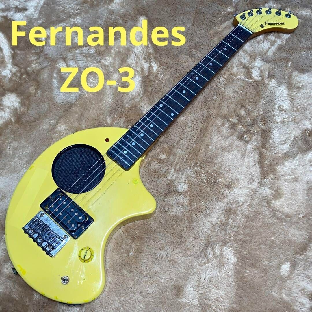 Fernandes ZO-3 Electric Guitar With Built-In Amplifier Travel Guitar