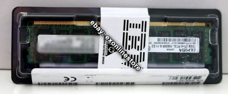 49Y1563 - 16GB (1x16GB, 2Rx4, 1.35V) PC3L-10600 49Y1565 47J0170 - Image 2 of 2