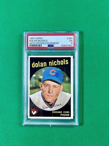 1959 Dolan Nichols [No Option Statement] #362