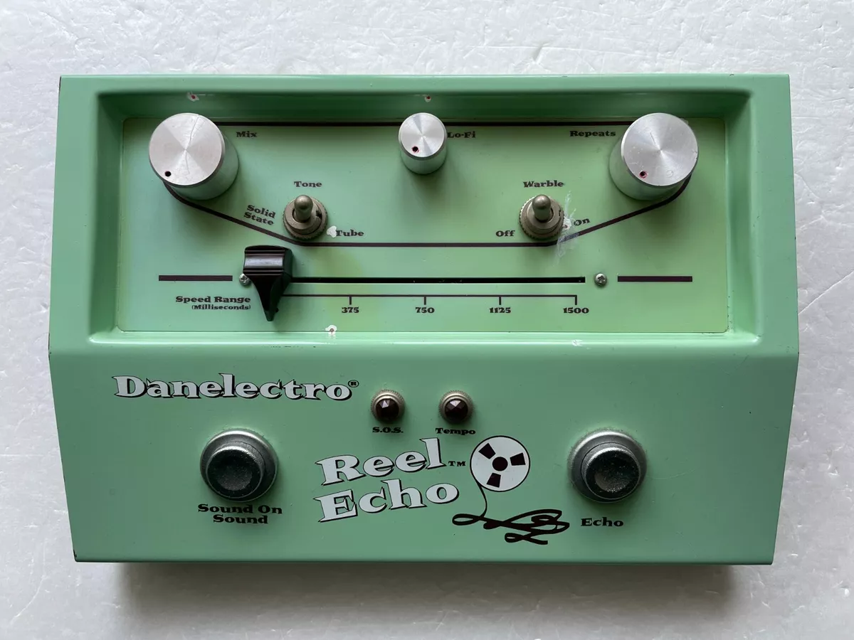 Danelectro DTE-1 Reel Echo Guitar Effect Pedal Tape Echo Used from