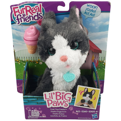 New Hasbro FurReal Friends Li'l Big Paws Treat Time Frankie Pet Dog USA 2014 Ret