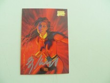1994 MARVEL MASTERPIECES M CARD SIGNED GREG HILDEBRANDT, COA  POA