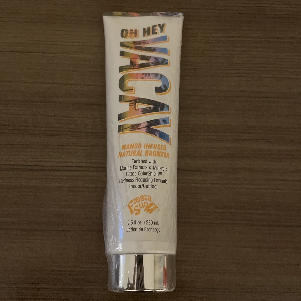 Fiesta Sun Oh Hey Vacay Loción Bronceadora Natural con Infusión de Mango 9.5 OZ Foto 3 de 3