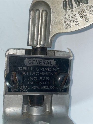 Vintage General Hardware n. 825 trapano smerigliatrice attacco utensile made in USA - Foto 3 di 10