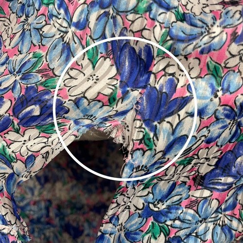 Diane Freis Vintage Blouse Ruffle Side Tie Sequins Blue Pink Top Eclectic Pleats - Picture 11 of 14