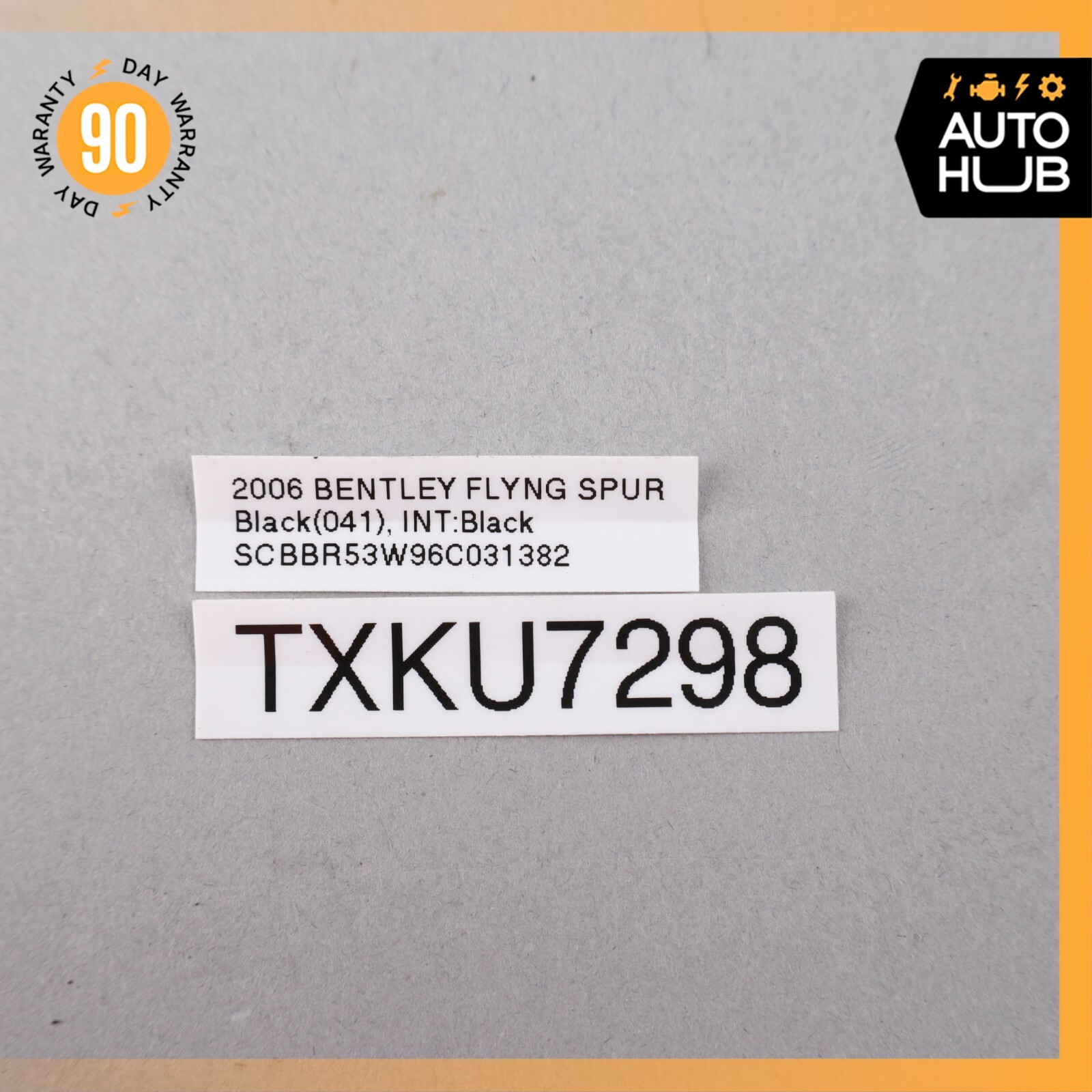 03-10 Bentley Continental Flying Spur Right Fuel Pump Hose Line OEM 78k
