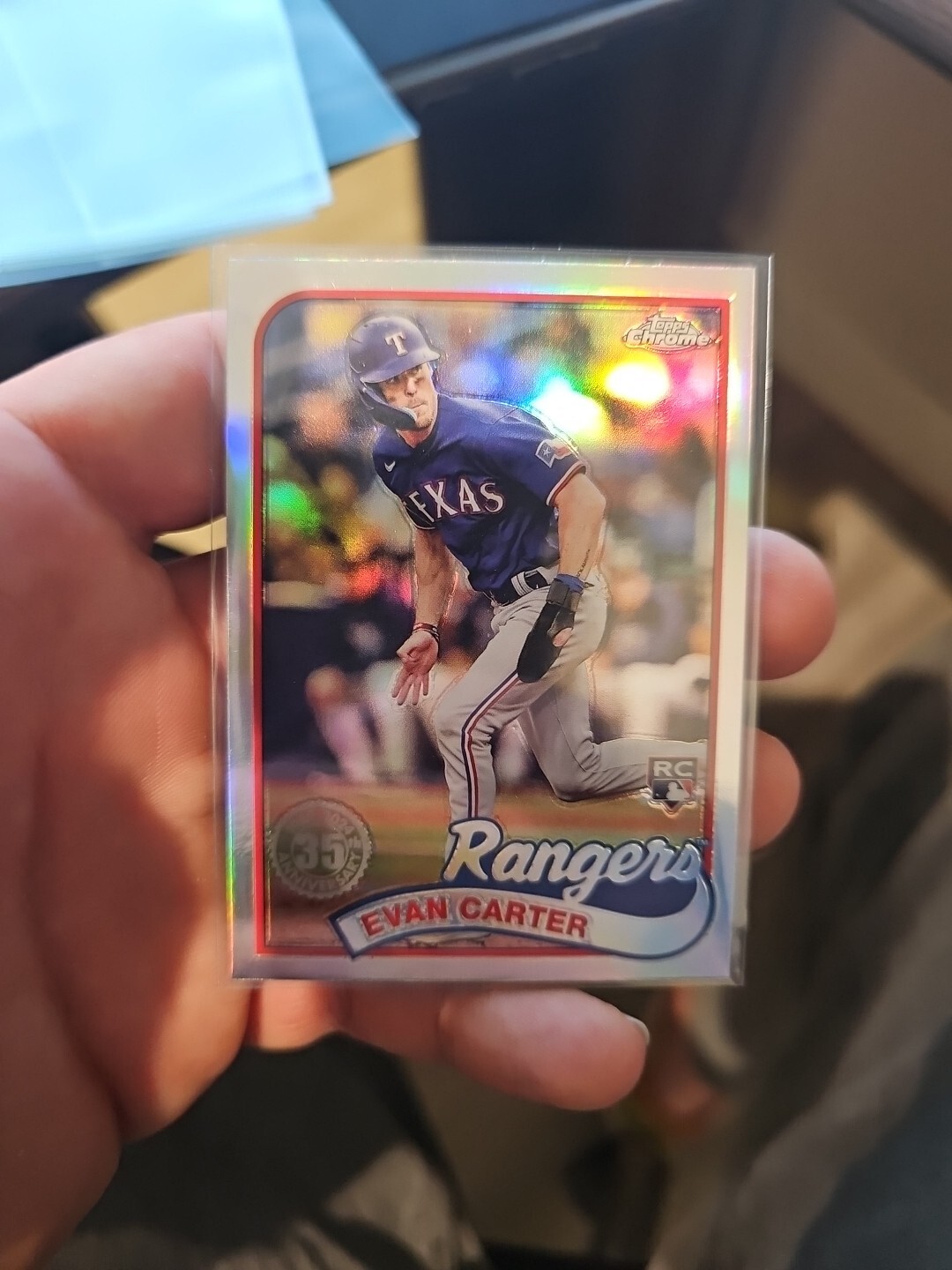 2024 Topps Chrome - 1989 Topps Baseball #89CB-13 Evan Carter (RC)