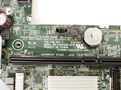 HP J60 Model: FXNESSN-003P P/N: 664924 696237 System MotherBoard - Picture 7 of 8