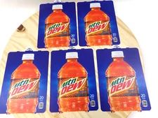 Dixie Narco Mountain Dew Live Wire Vending Machine Labels 276E 501E HVV 20oz - 5
