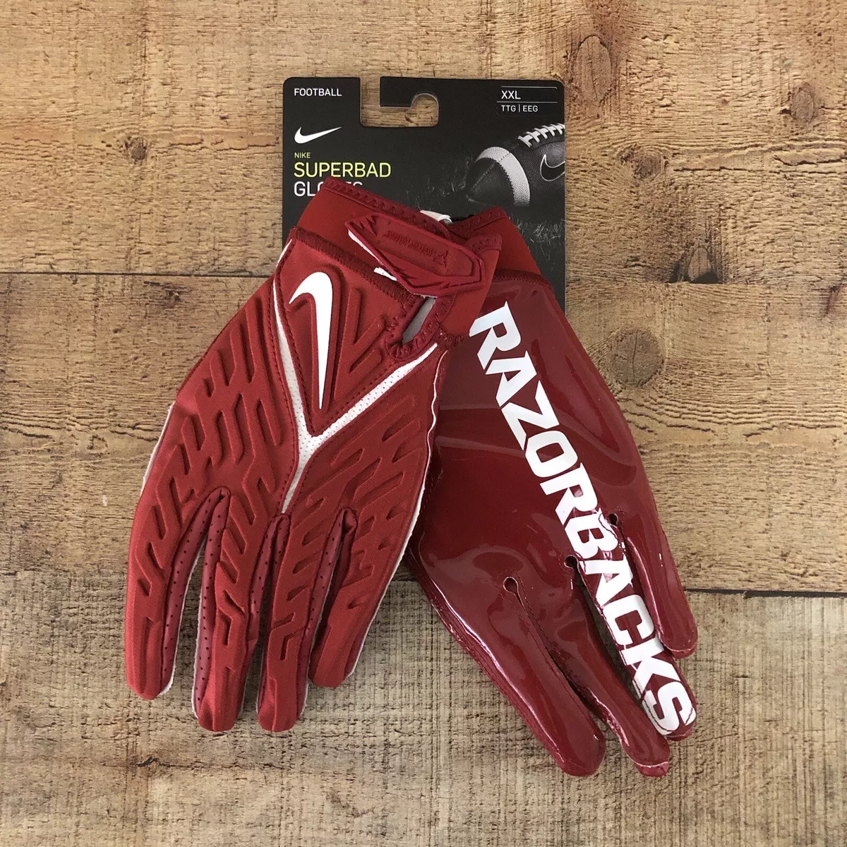 Arkansas sales football gloves