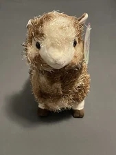 New Kellytoy 11" Tie Die Alpaca Llama Plush Stuffed Animal 20-003-30 Brown RARE