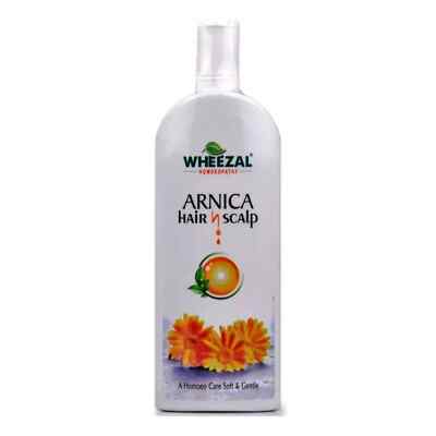 Wheezal Homöopathie Arnika Haar & Kopfhaut Shampoo für Haarausfall, Schuppen
