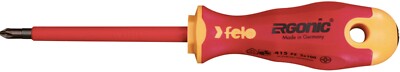 Felo - ERGONIC VDE - Pozidriv-Screwdriver with 3C-handle