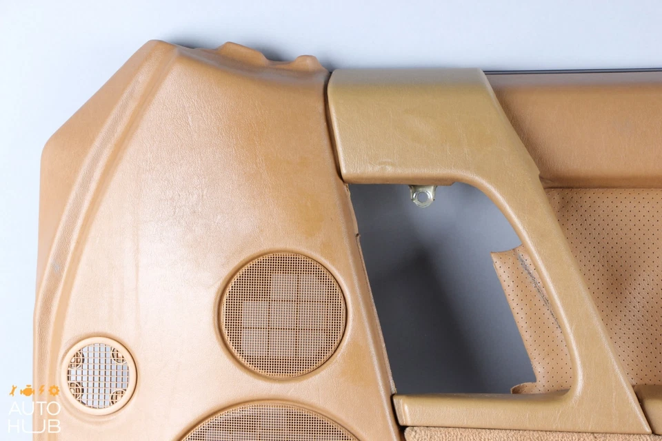 90-95 Mercedes R129 300SL 500SL Right Passenger Interior Door Panel Java OEM - Image 3 of 4