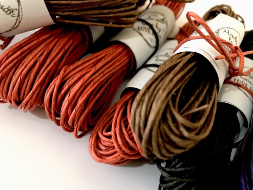 Eco Paper twine string cord Weaving 15 X 10m assorted 150m Crafting Gift Wrap - Picture 16 of 22