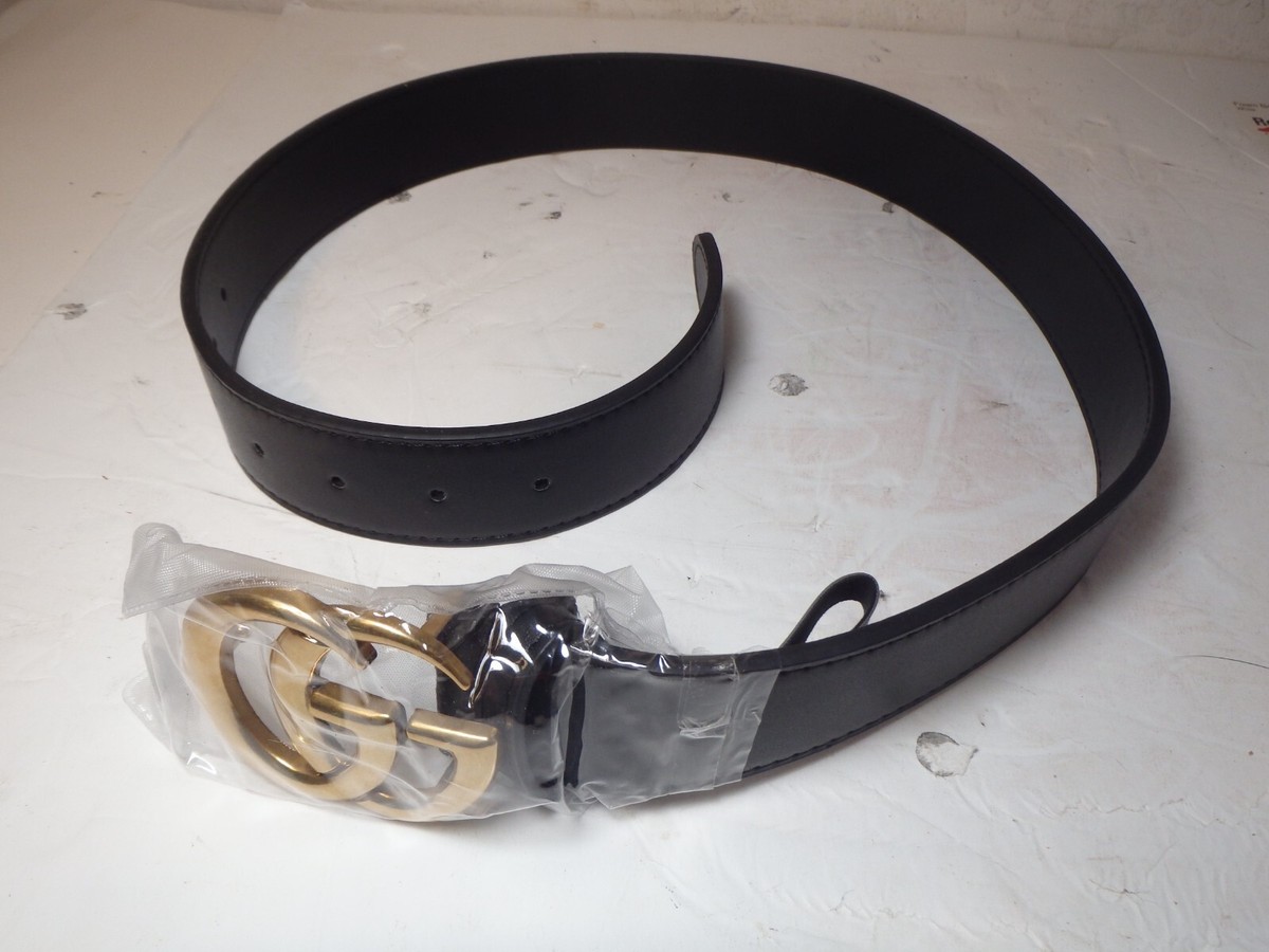 NEW Gucci Gold Double G Leather Metal Belt FU49X 95/38 | eBay NEW Gucci Gold Double G Leather Metal Belt FU49X 95/38 | eBay