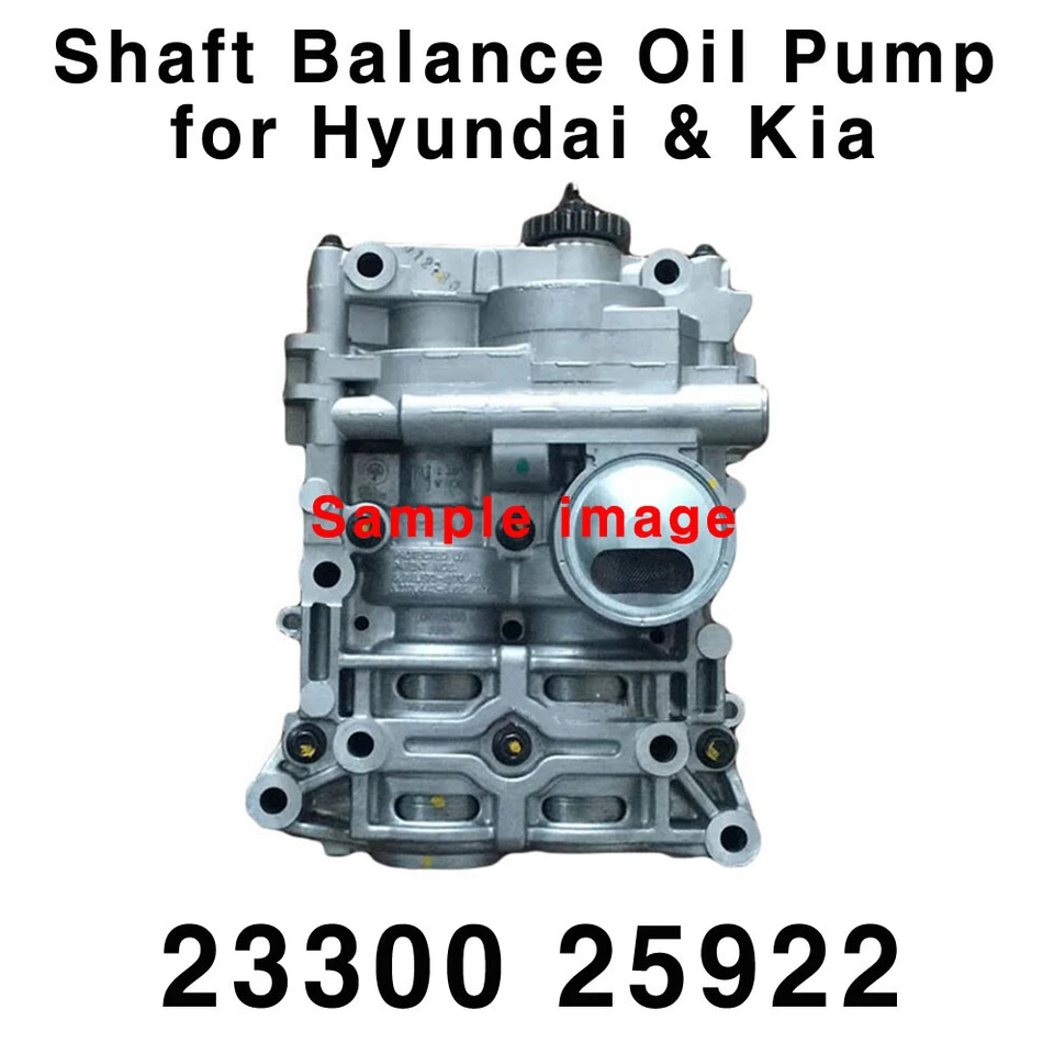Bomba de aceite OEM 2330025922 conjunto de equilibrio de eje para Hyundai Sonata Tucson 2,4 L 06-14 Foto 3 de 3
