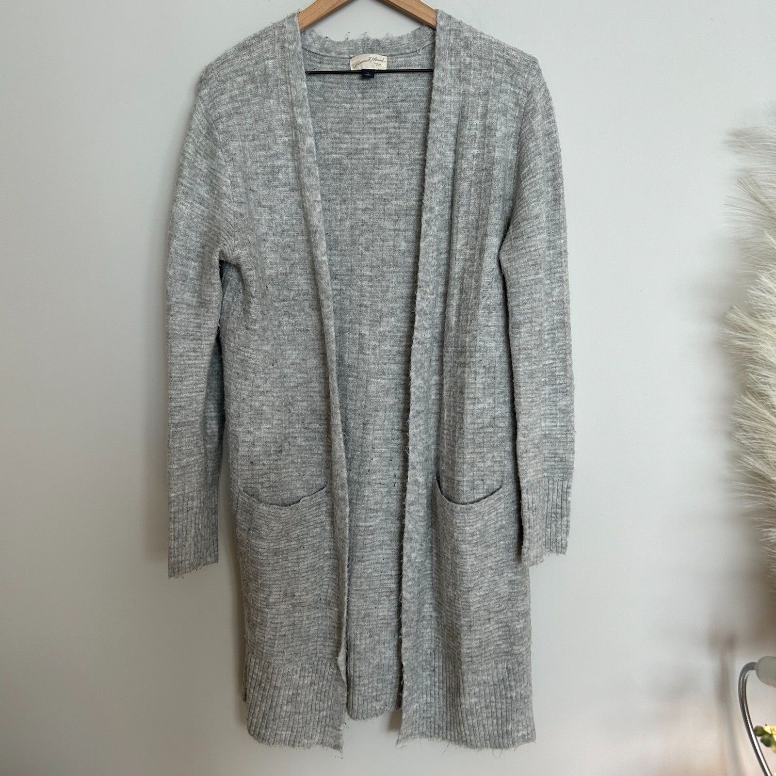 Universal Thread Duster Cardigan Grey - image 1