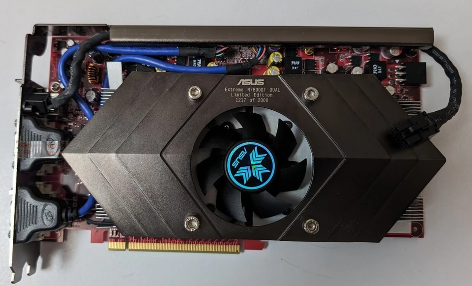 Rare Asus Extreme N7800GT Dual GPU SLI Limited Edition Graphics Card - Image 4 of 4