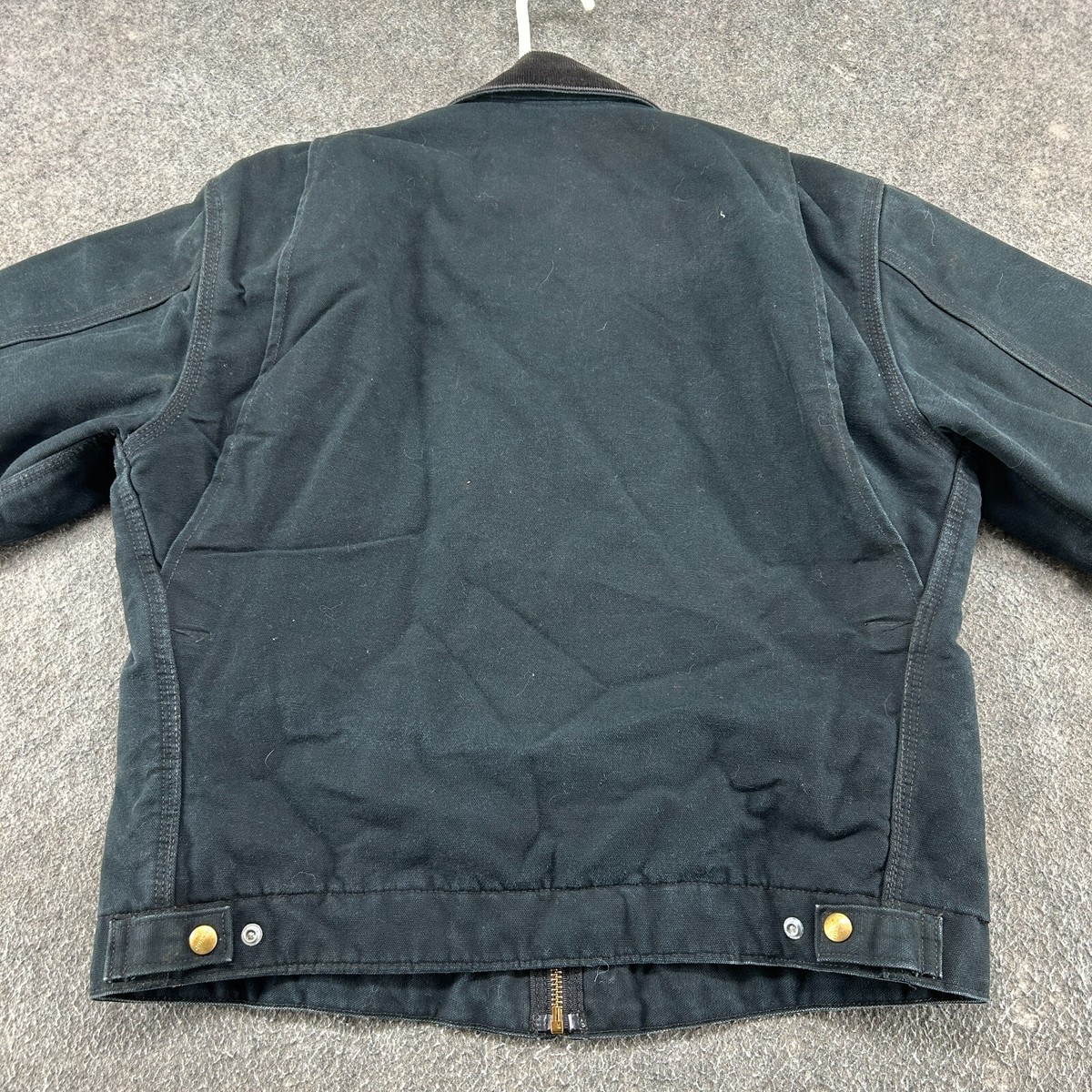 VINTAGE Carhartt Jacket Mens Medium 38 Black Detroit J01 VINTAGE Carhartt Jacket Mens Medium 38 Black Detroit J01