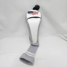USA American Flag Golf Club Head Cover Embroidered Hybrid Wood Patriotic Putt