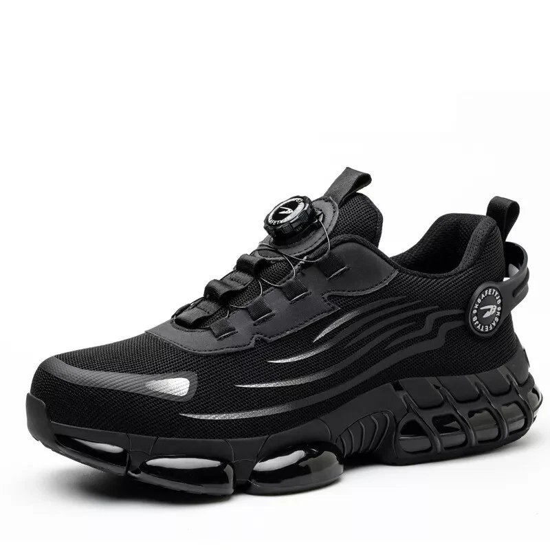 Safety Trainers Safety Shoes Steel Toe Cap Trainers Work Shoes Men Women - Image 4 of 4