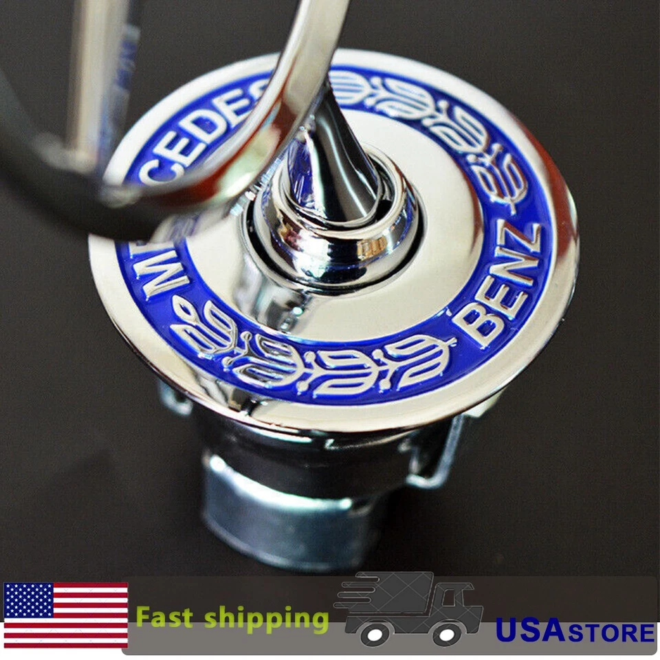 Front Hood Emblem  E300 E320 E500 S500 C230 C280 CLK320 Fit For Mercedes Benz  - Image 2 of 4