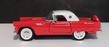 Diecast Red 1956 T-bird 124 Motor Max Pre-owned Diecast Red 1956 T-bird 124 Motor Max Pre-owned