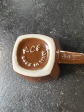 ACF Espressotassen Set 2 Stück braun Tulpenform Vintage