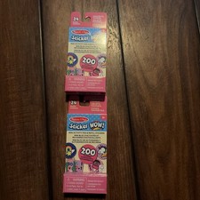 Melissa Doug Sticker WOW Favorite Things Refill Stickers with Activity Pad X 2