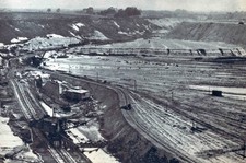 Palnicken/ Jantarny- Der Bernstein- Tagebau  (Westpreußen) 1930