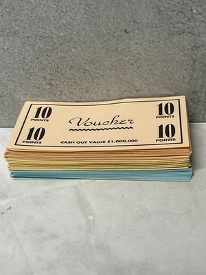 1991 Let's Buy Hollywood - Replacement Vouchers