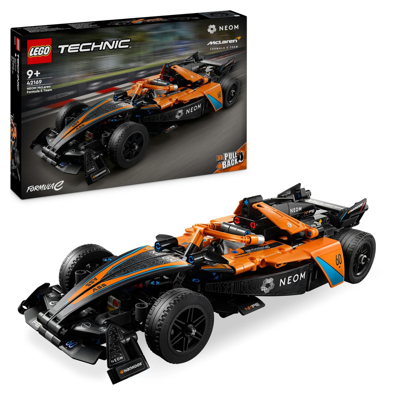 LEGO Technic NEOM McLaren Formula E Race Car Toy for 9 Plus 