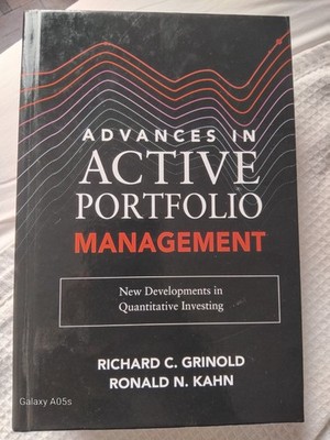 Advances in Active Portfolio Management